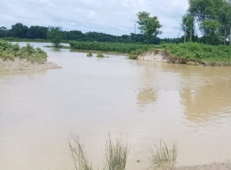 आरडी बड़ी नहर का बांध टूटने से 150 किसानों की 200 एकड़ फसल डूबी