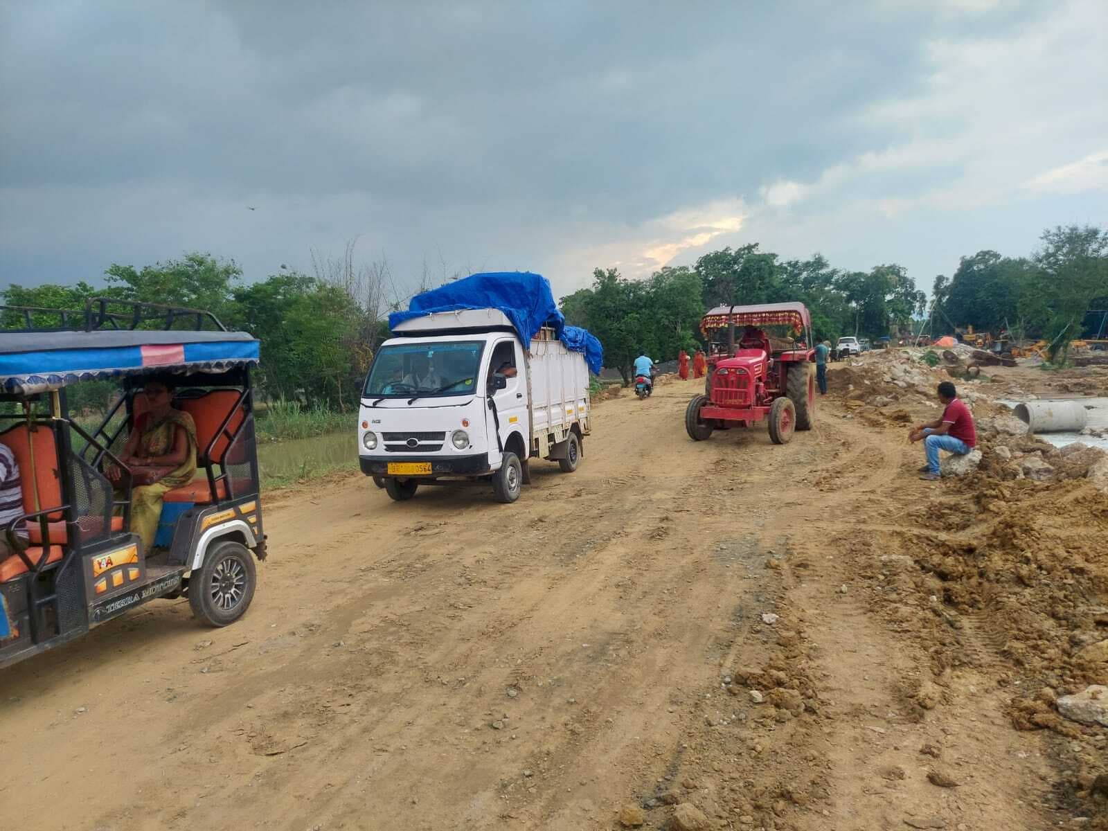 क्षतिग्रस्त ओढ़नी डायवर्सन दुरुस्त, परिचालन प्रारंभ