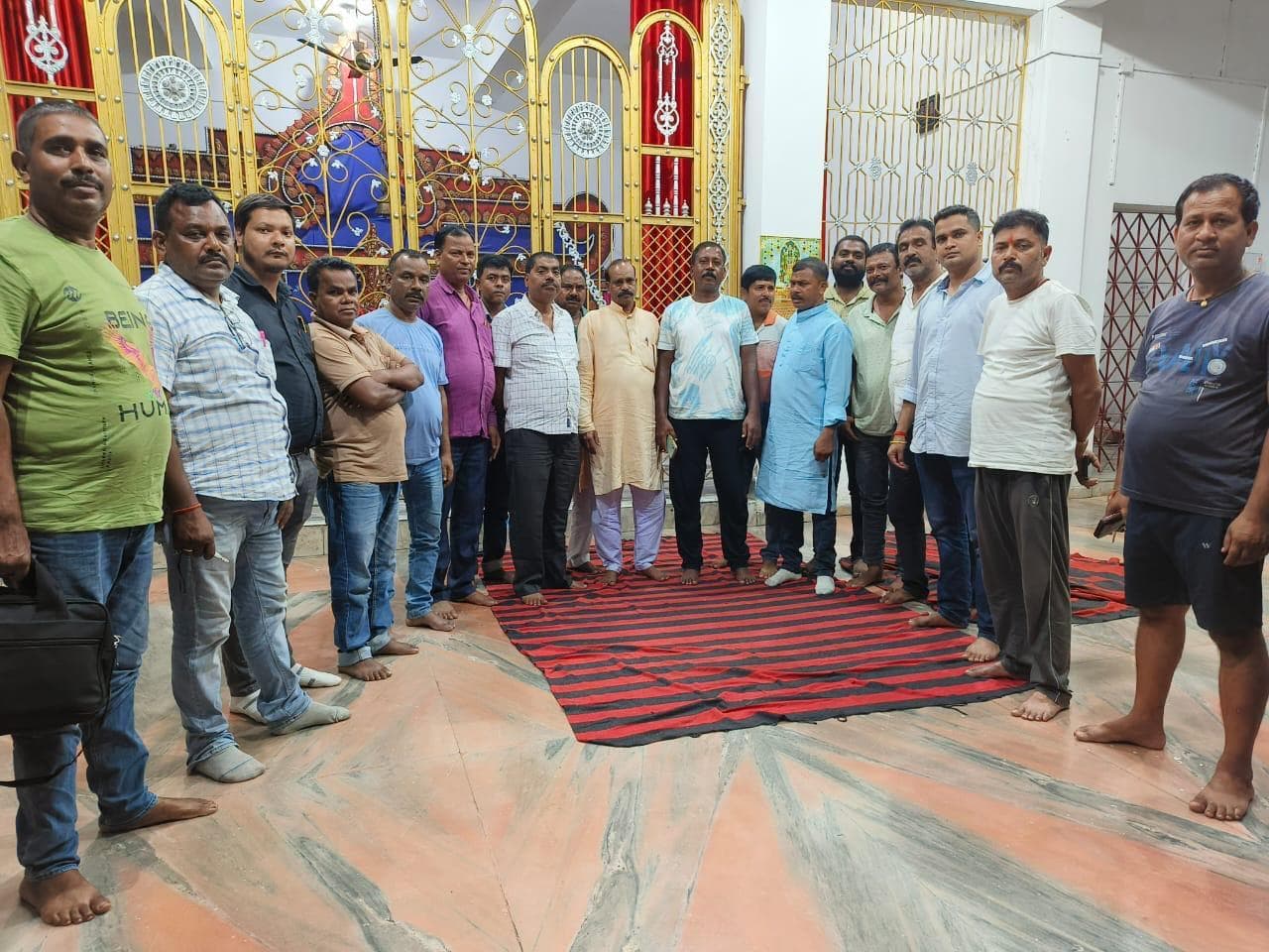 श्रीश्री दुर्गा पूजा को लेकर पूजा समिति की बैठक