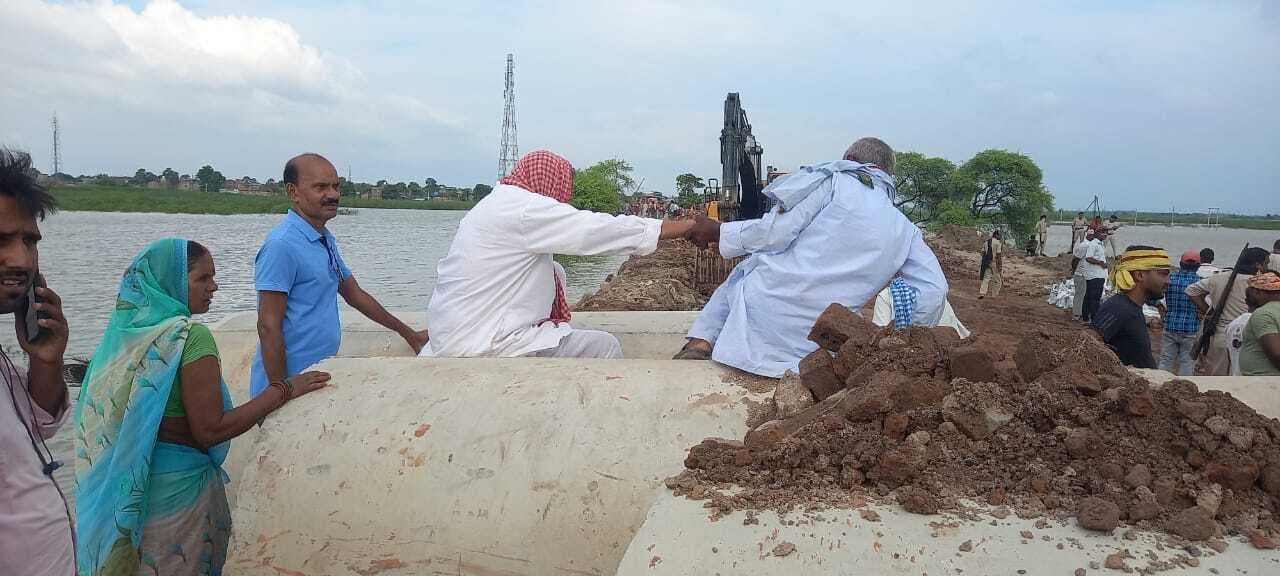 एनएच-80 पर अब भी आवागमन बंद, वैकल्पिक व्यवस्था को लेकर चल रहा कार्य