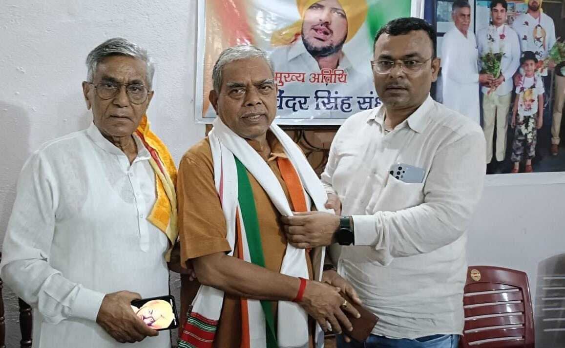 चौपारण पहुंचे कांग्रेस प्रदेश अध्यक्ष, कार्यकर्ताओं ने किया स्वागत