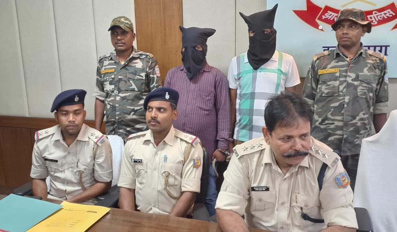 45 लाख के लोहे के पाइप चोरी कर 50 हजार में बेचा, दो गिरफ्तार