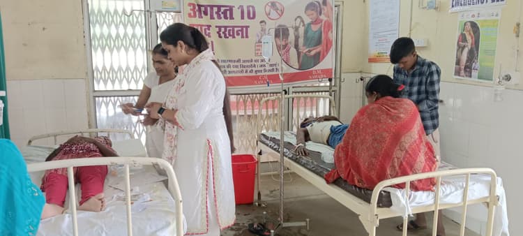 गोविंदपुर में डायरिया से 12 लोग बीमार