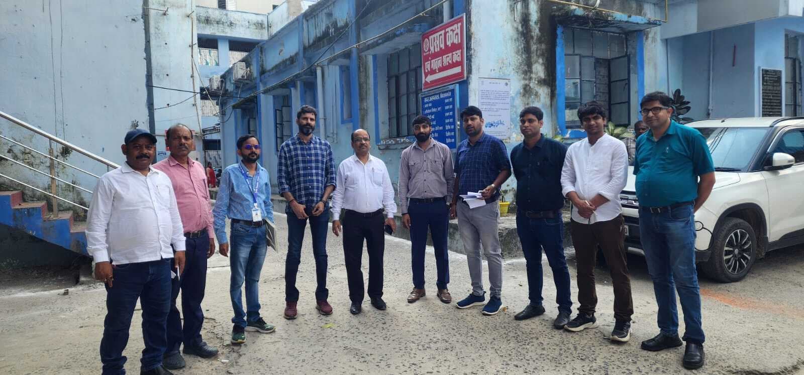 सदर अस्पताल का कायाकल्प योजना के तहत पियर असेसमेंट, स्वास्थ्य सेवाओं में सुधार की दिशा में महत्वपूर्ण कदम