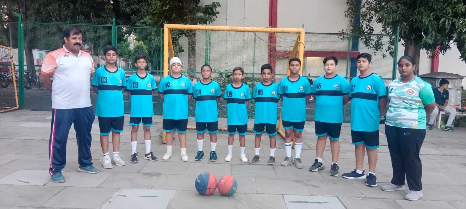 झारखंड अंडर-14 रोलबॉल टीम में घोषित