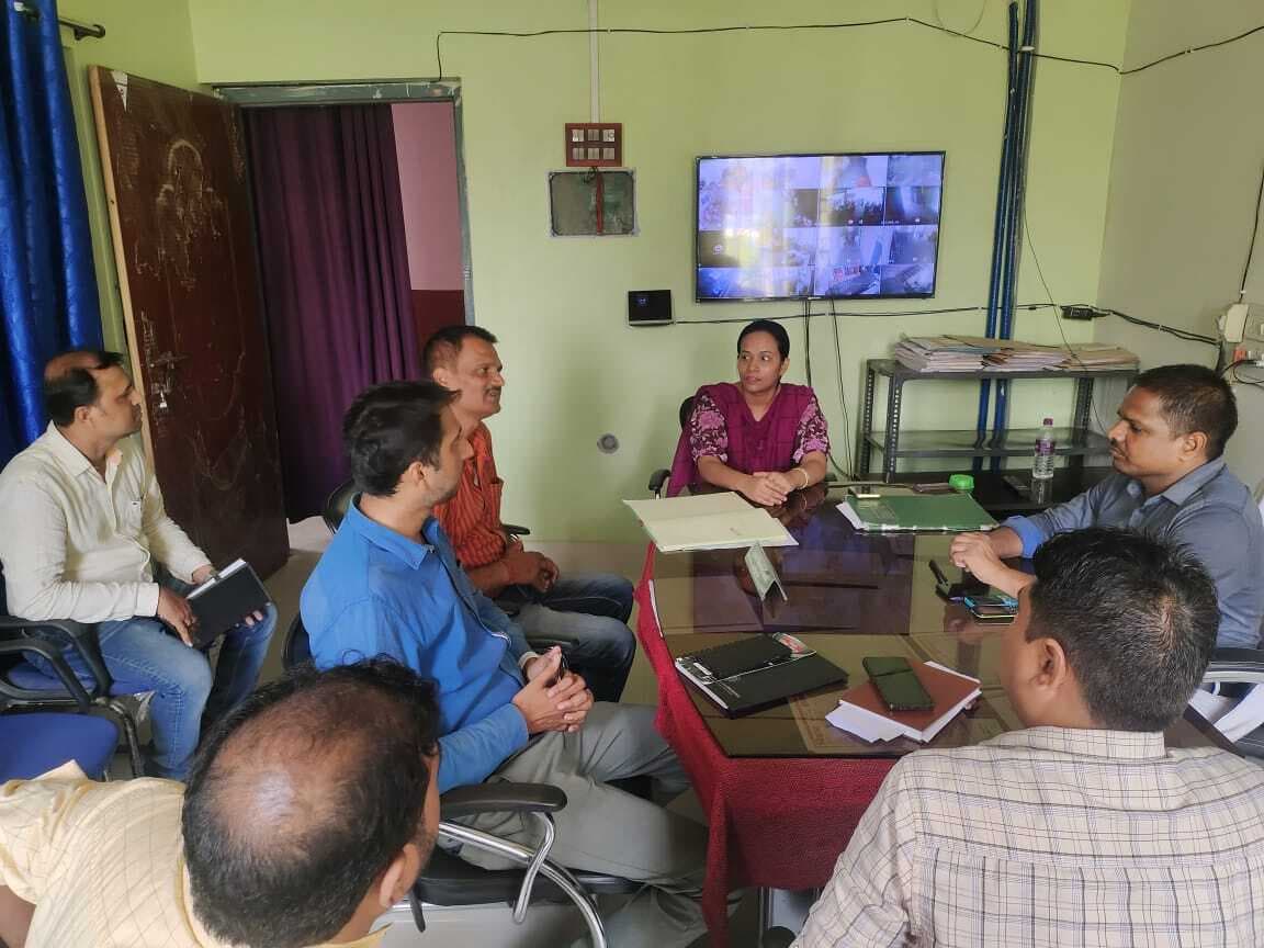 बहादुरगंज सामुदायिक स्वास्थ्य केंद्र में रोगी कल्याण समिति की बैठक आयोजित