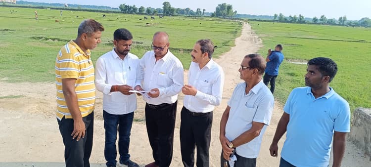 Motihari News : तिलावे नदी के ऊपर से बनेगा रक्सौल एयरपोर्ट का रन-वे