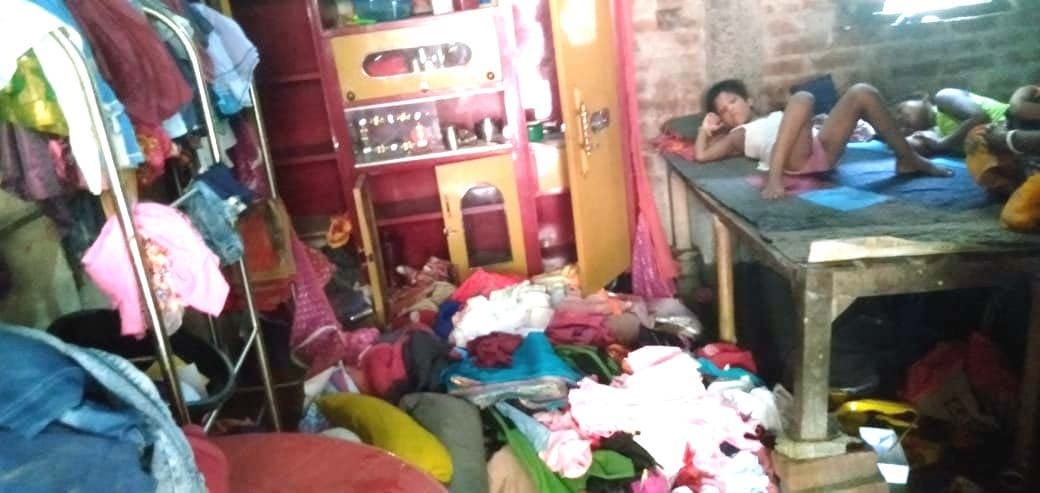 बुधियार गांव में किसान के घर 3.50 लाख की डकैती