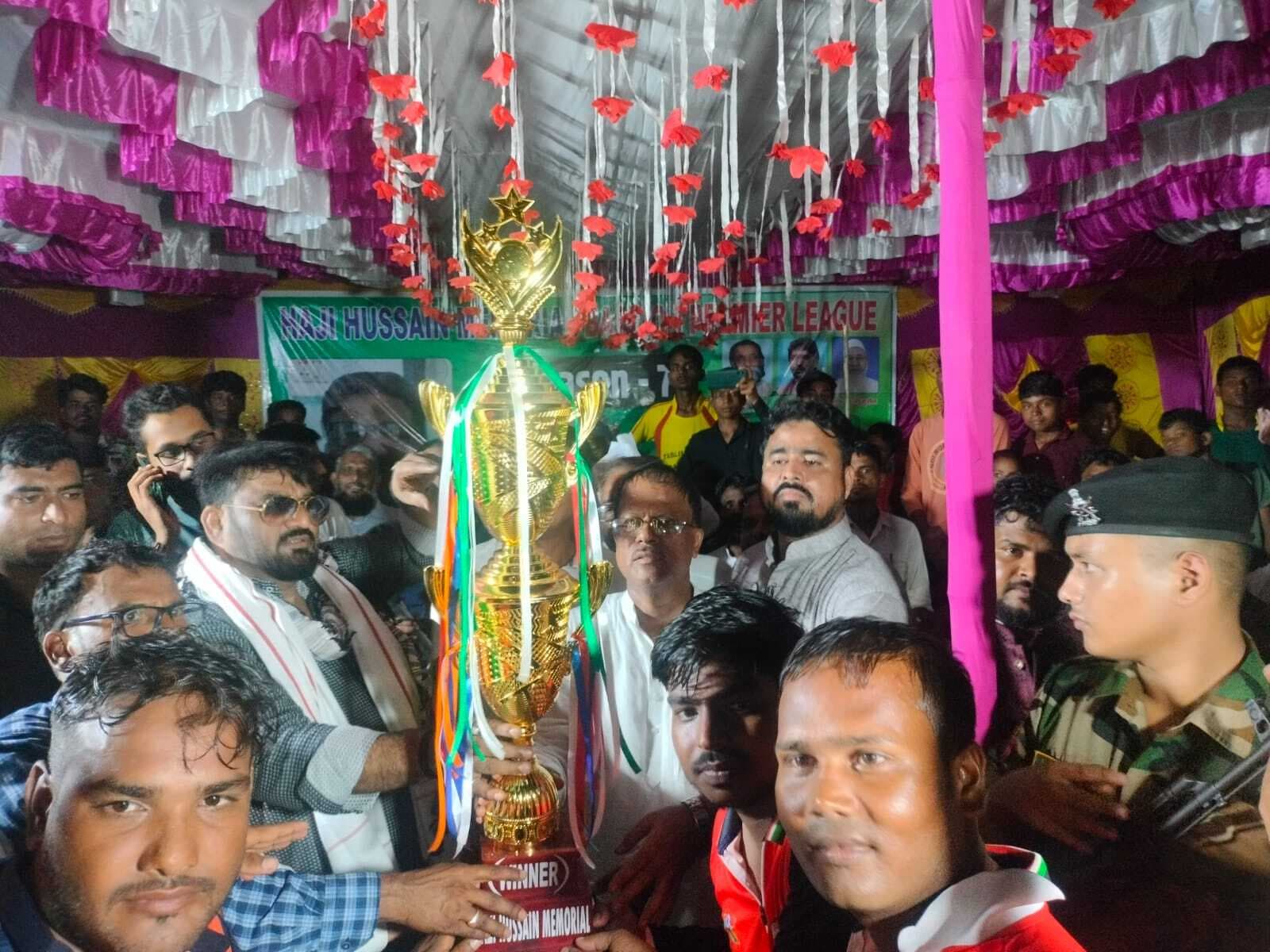 पिपचो की टीम बनी क्रिकेट मैच की चैंपियन