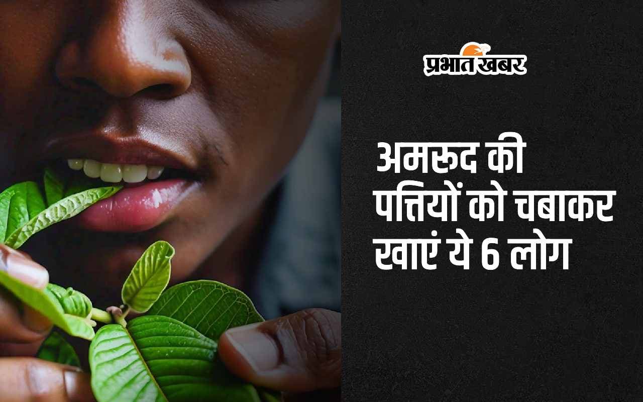 Guava Leaves Benefits: केवल इन 6 लोगों को ही अमरूद की पत्तियों को चबाकर खाना चाहिए?