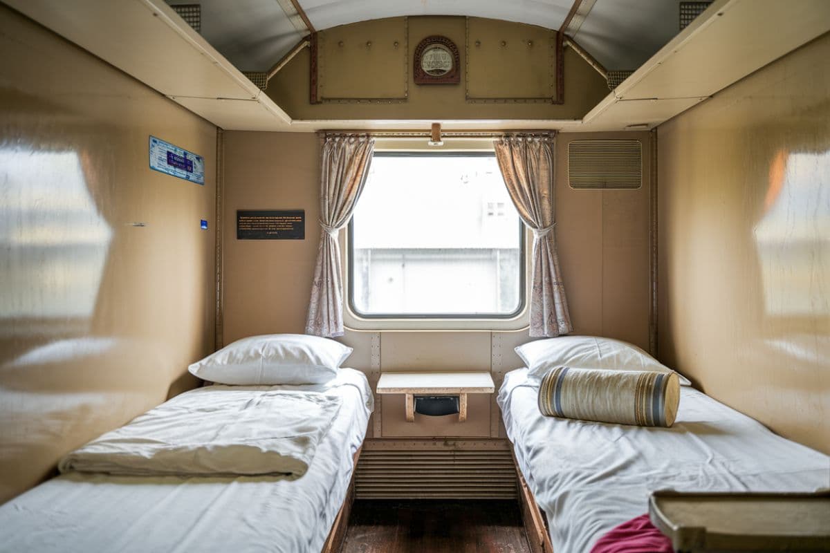 Indian Railway provide white sheets