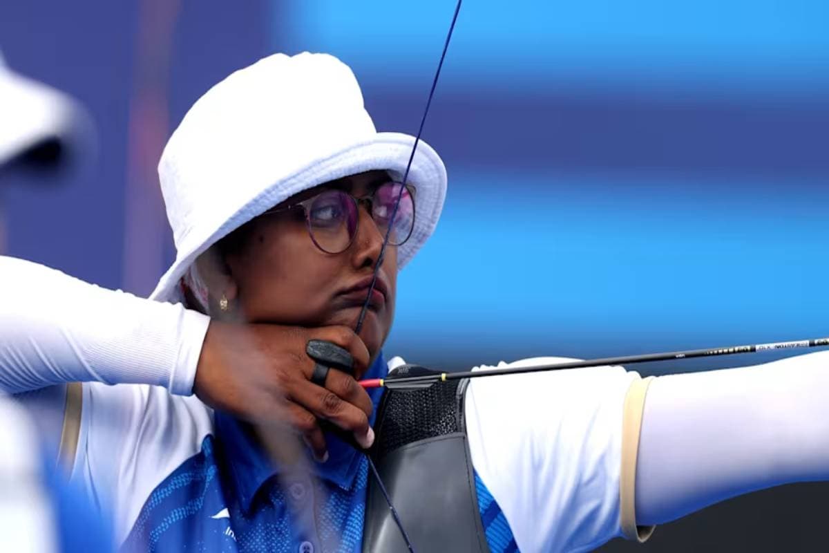 Paris Olympics 2024 : दीपिका कुमारी तीरंदाजी क्वार्टर फाइनल में हारी; मनु भाकर निशानेबाजी में चौथे स्थान पर