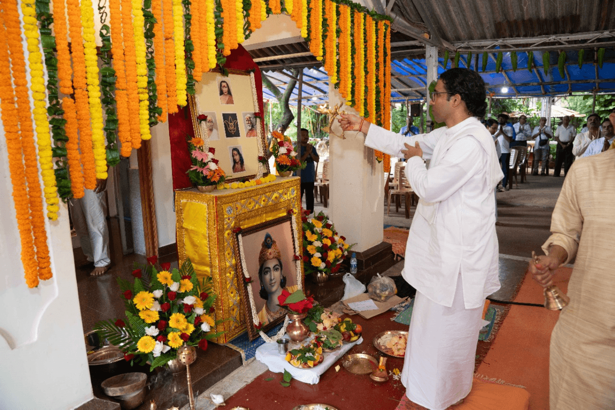 रांची के योगदा आश्रम में हर्षोल्लास के साथ मनाया गया जन्माष्टमी उत्सव, 8 घंटे लंबे ध्यान का हुआ आयोजन