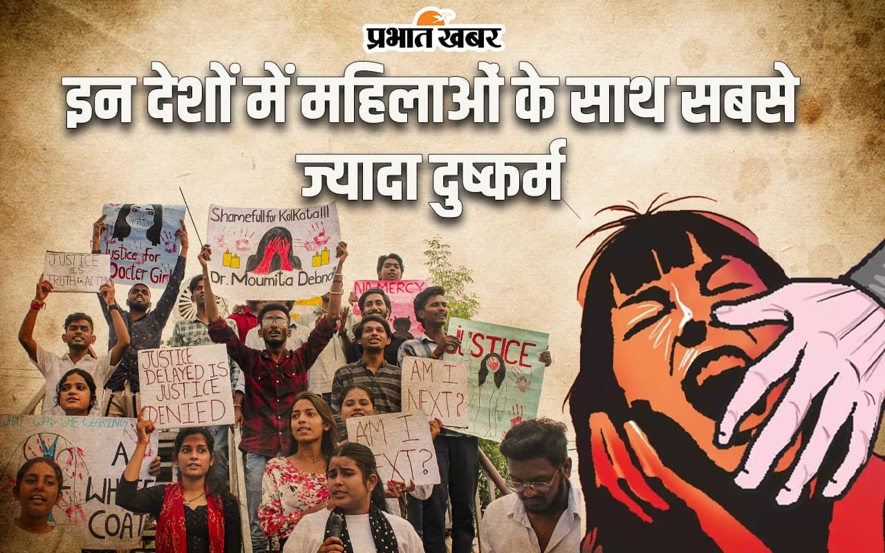 भारत ही नहीं इन देशों में भी महिलाएं असुरक्षित, US में हर दूसरे मिनट 1 महिला दरिंदगी की शिकार