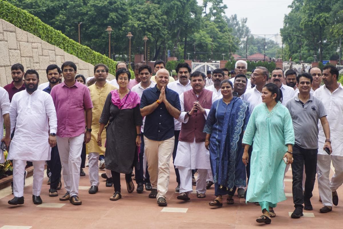 Manish Sisodia ने जेल से बाहर आते ही बीजेपी को घेरा, कहा- हमने देखा कि ओलंपिक में क्या हुआ