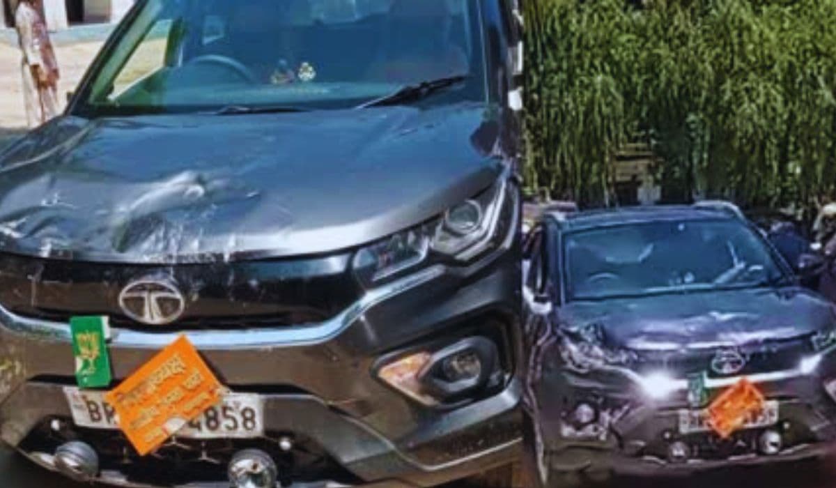 motihari bjp leader accident | Motihari News: BJP leader's car collides with an auto in Motihari, auto driver dies... motihari bjp leader accident | Motihari News: BJP leader's car collides with an auto in Motihari, auto driver dies...