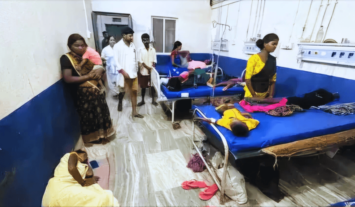 नवादा में डायरिया से एक साथ 30 लोग बीमार, अस्पताल में बेड की कमी, जमीन पर लेटाकर हो रहा इलाज…