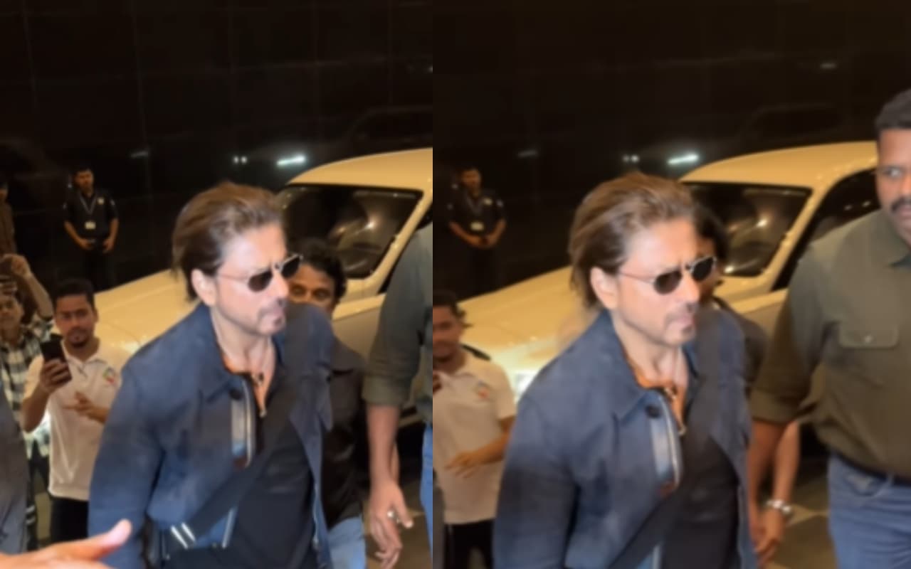 Shah Rukh Khan ने आंख की सर्जरी की अफवाहों के बीच इस शख्स की पार्टी में किचन से क्यों ली एंट्री, फैंस ने पूछ डाले सवाल