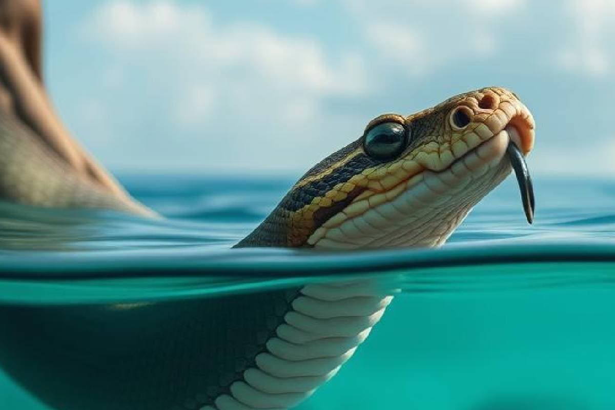 Viral Video : चप्पल चोर सांप, वीडियो देखकर नहीं रोक पाएंगे हंसी