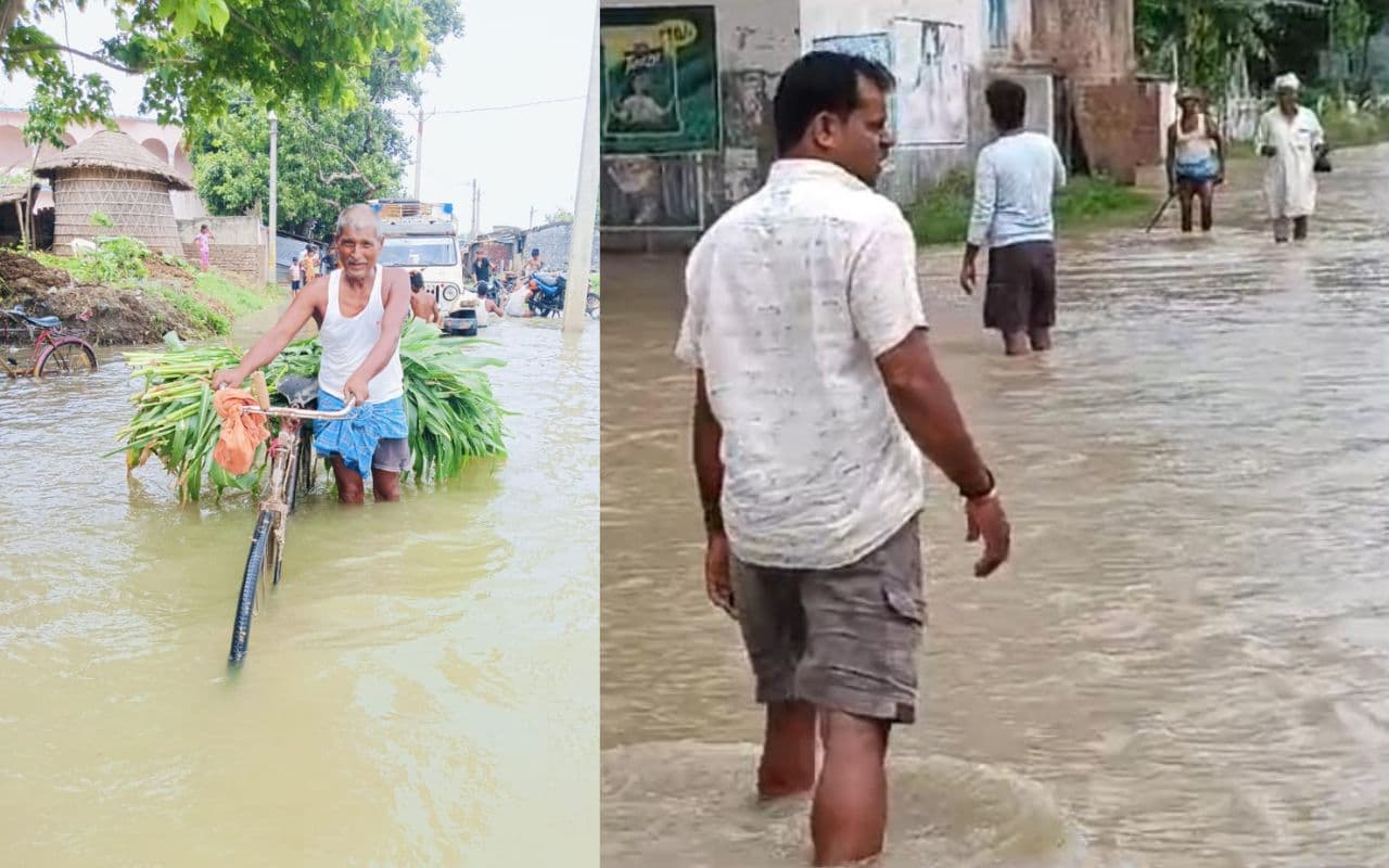 Bihar Flood News: पटना में गंगा नदी के जलस्तर खतरे के निशान से ऊपर, दियारा के सात पंचायत जलमग्न