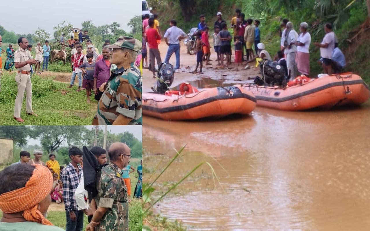 Bihar Flood News: औरंगाबाद में सोन नदी के टीला पर फंसे 600 भेड़, एसडीआरएफ का रेस्क्यू ऑपरेशन शुरू