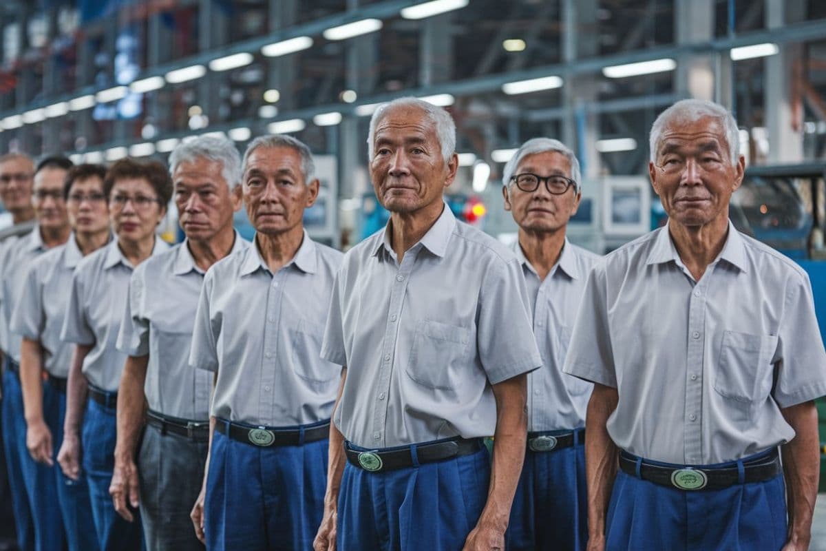 China increased retirement age of employees