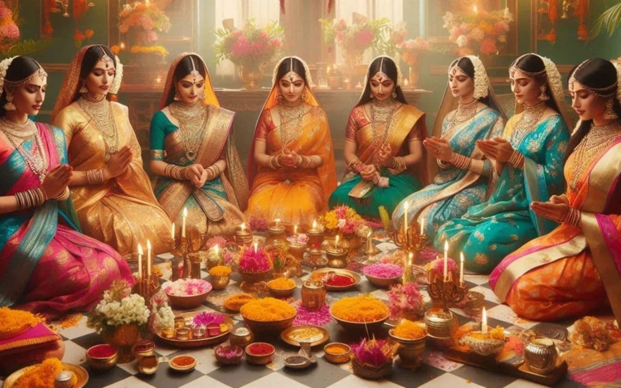 Hartalika Teej 2024: कैमूर में धूमधाम से मना हरितालिका तीज का त्योहार, महिलाओं ने सोलह शृंगार कर सुनीं व्रत कथा