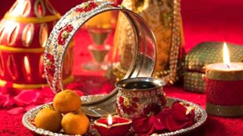 Karwa Chauth Puja Thali : चौथ की थाली में होनी चाहिए ये 9 चीजें, आप भी जानें