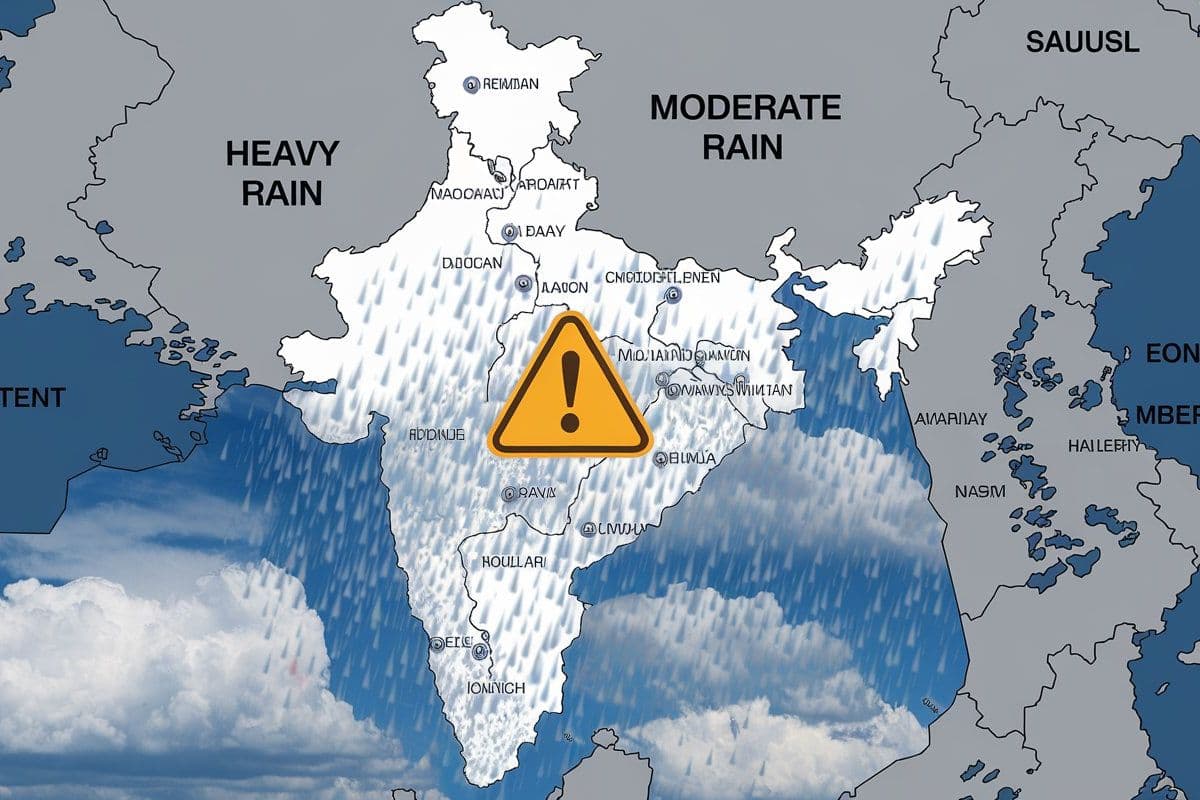 Weather: अगले 48 घंटे भारत के 14 राज्यों में भारी बारिश का अलर्ट, 47 की मौत, जानें मौसम की ताजा अपडेट 