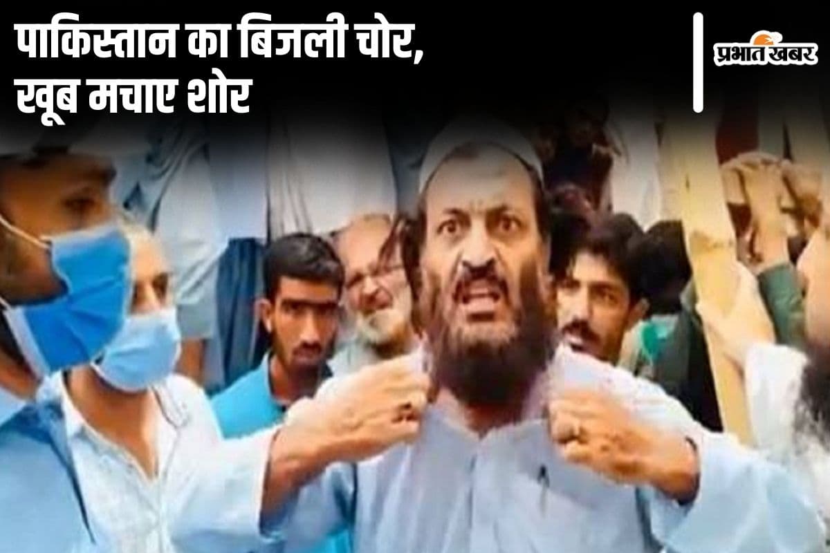 पाकिस्तान का बिजली चोर, खूब मचाए शोर… भारत के नाम से वीडियो वायरल