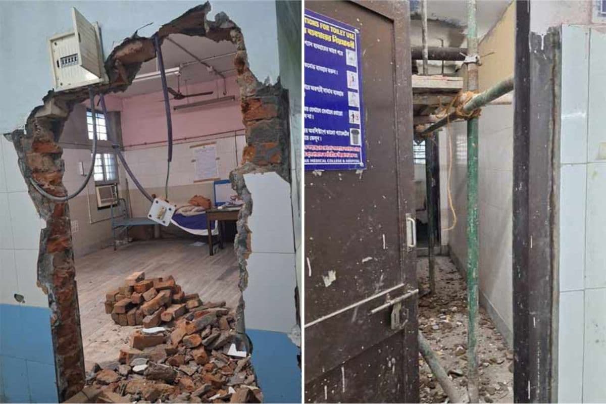 Kolkata Doctor Murder : संदीप घोष के निर्देश पर तोड़ा गया था RG कर अस्पताल के सेमिनार रूम का हिस्सा Kolkata Doctor Murder : संदीप घोष के निर्देश पर तोड़ा गया था RG कर अस्पताल के सेमिनार रूम का हिस्सा