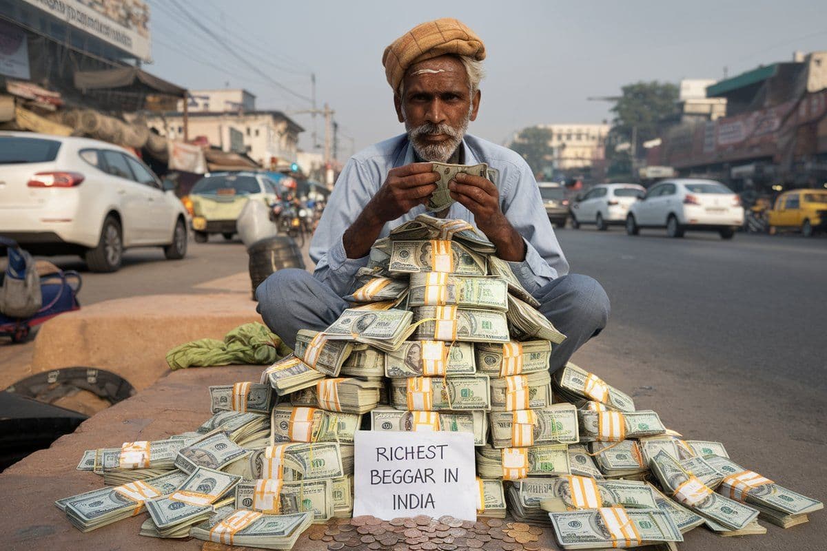 Richest Beggar in India Richest Beggar in India