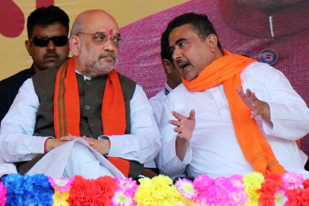 Suvendu Adhikari : शुभेंदु अधिकारी ने राष्ट्रपति व अमित शाह को लिखा पत्र, विनीत गोयल को लेकर रखी ये मांग Suvendu Adhikari : शुभेंदु अधिकारी ने राष्ट्रपति व अमित शाह को लिखा पत्र, विनीत गोयल को लेकर रखी ये मांग