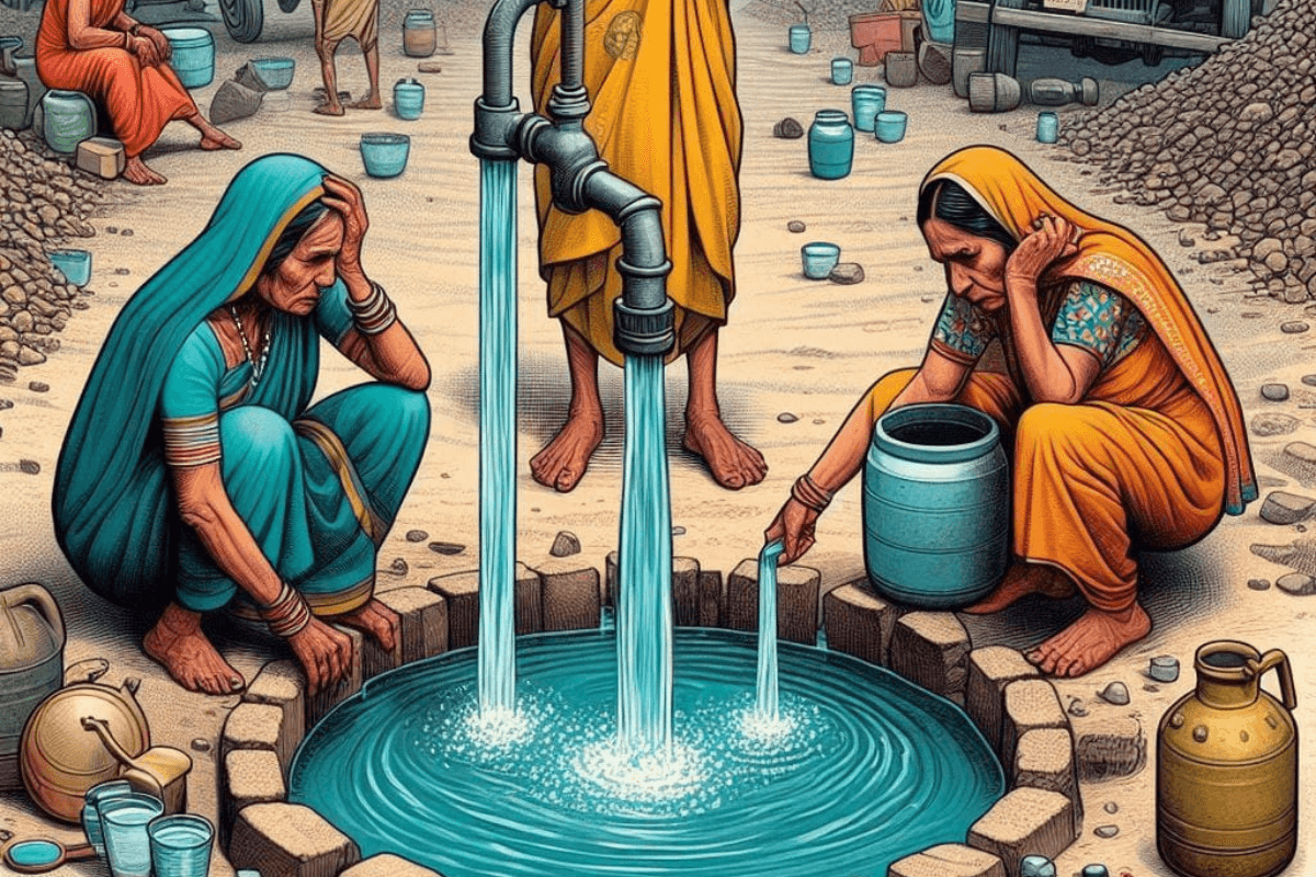 Giridih Fraud News : पानी की समस्या से परेशान महिलाओं से 3.12 लाख की ठगी