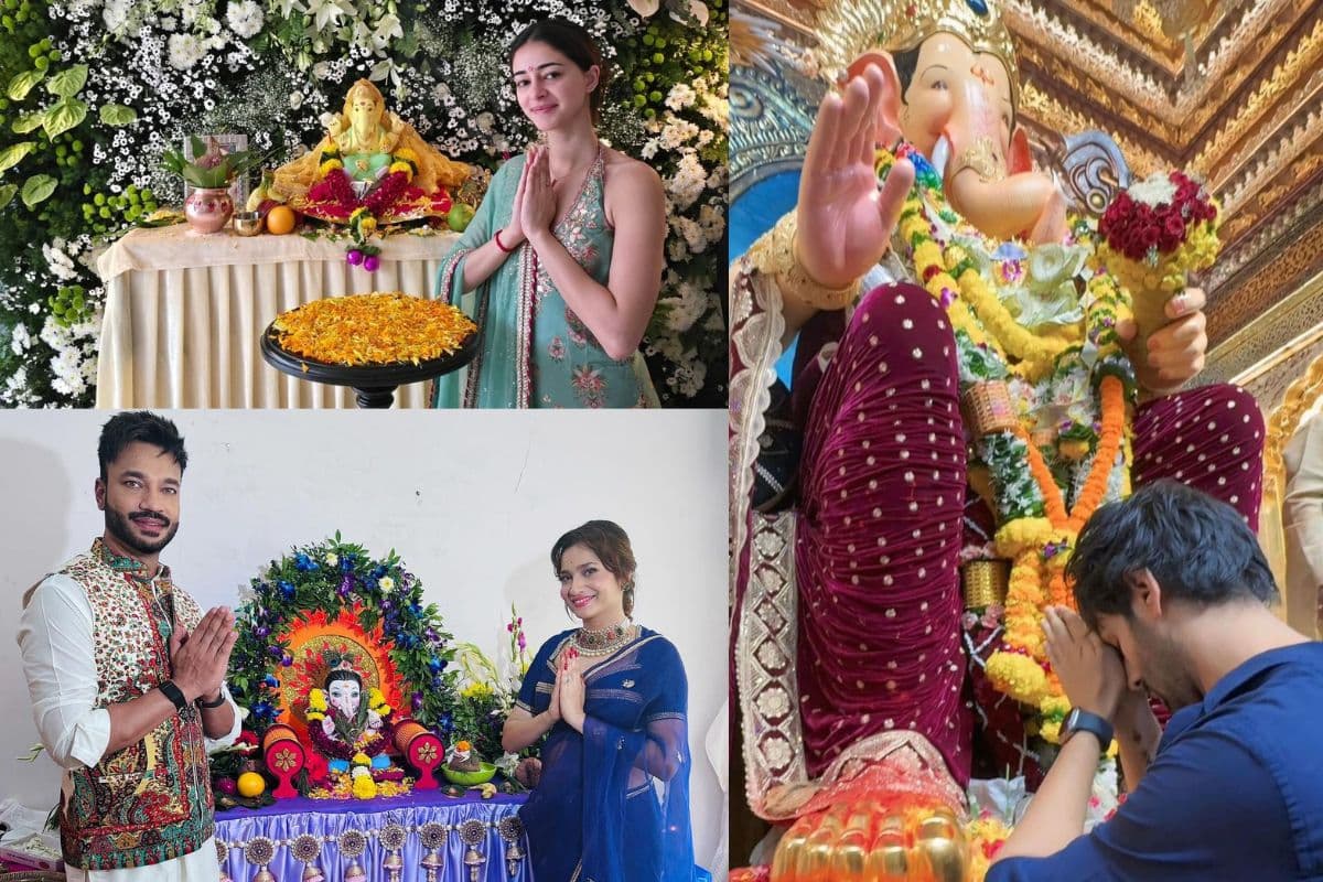 Ganesh Chaturthi 2024: बॉलीवुड-टॉलीवुड से लेकर टीवी इंडस्ट्री तक, इन सितारों ने पूरे उत्साह से किया बप्पा का स्वागत