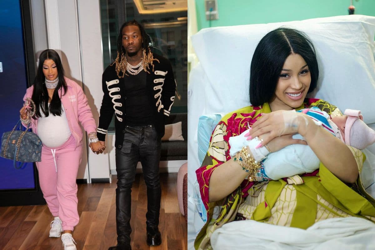 Cardi B ने तलाक फाइल करने के 1 महीने बाद दिया अपने तीसरे बच्चे को जन्म, कहा 'सबसे सुंदर छोटी…'