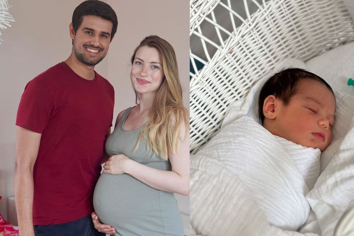 Dhruv Rathee और जूली एलबीआर शादी के 3 साल बाद बने माता-पिता, मशहूर यूट्यूबर ने सोशल मीडिया पर शेयर की बेबी बॉय की तस्वीरें
