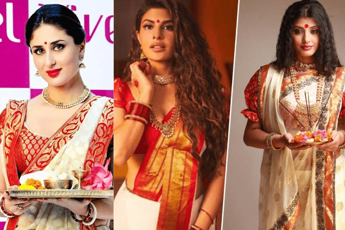 Navratri Fashion Ideas:  नवरात्रि पूजा में छा जाएं, बंगाली स्टाइल फैशन के साथ खुद को सजाएं