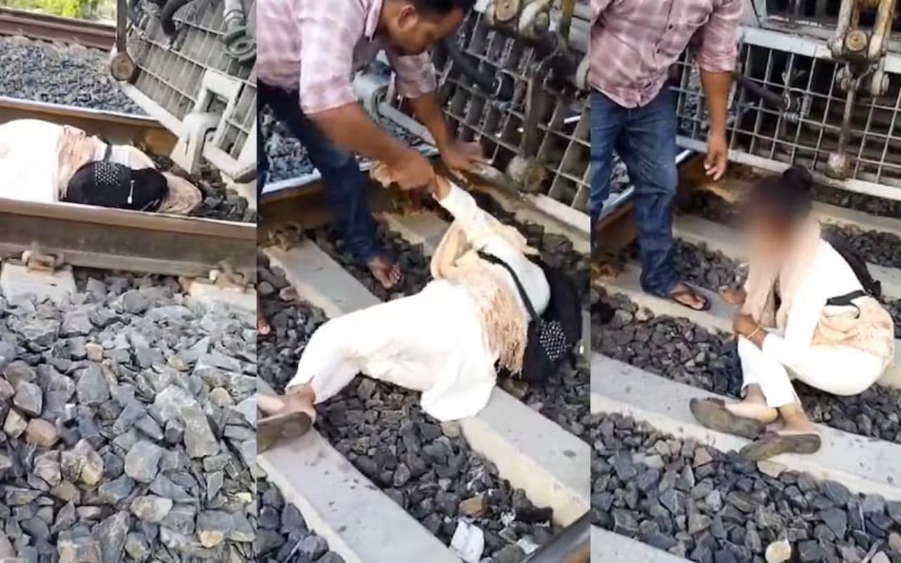 Motihari: जान देने के लिए रेल की पटरी पर लेटी लड़की गहरी नींद में सोई, लोको पायलट की चालकी से बची जान Motihari: जान देने के लिए रेल की पटरी पर लेटी लड़की गहरी नींद में सोई, लोको पायलट की चालकी से बची जान