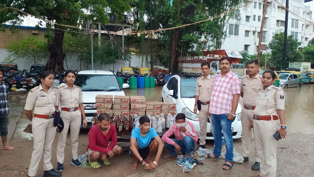 Bihar Liquor Ban: पटना में 16 लाख की शराब बरामद, 2000 बोतल के साथ तस्कर गिरफ्तार