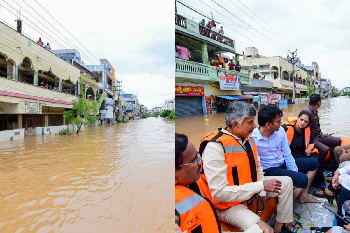 Cyclone Asna: आंध्र प्रदेश में बाढ़ से भारी तबाही, पीएम मोदी ने सीएम चंद्रबाबू से की बात