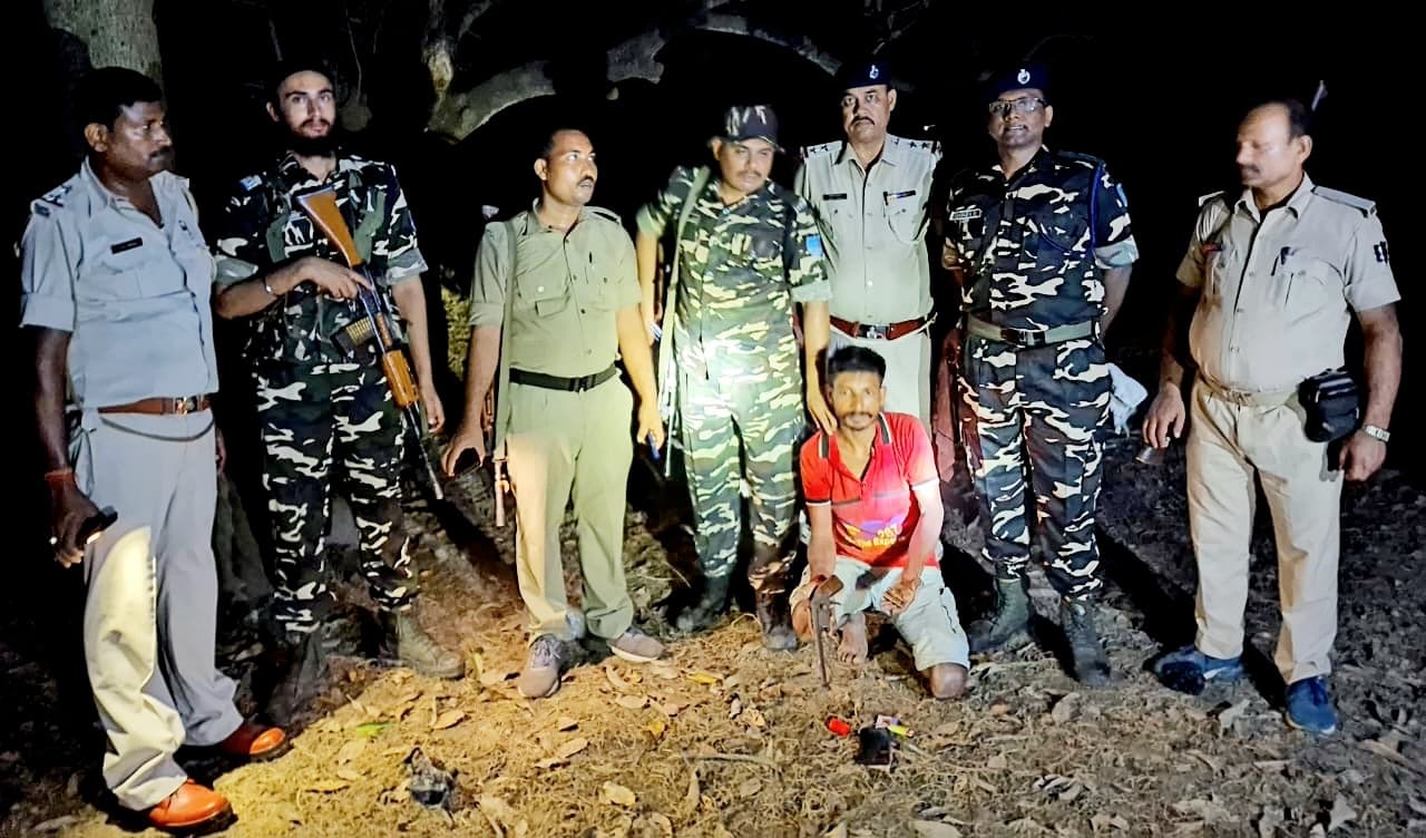 देसी कट्टा व कारतूस के साथ नेपाली युवक गिरफ्तार