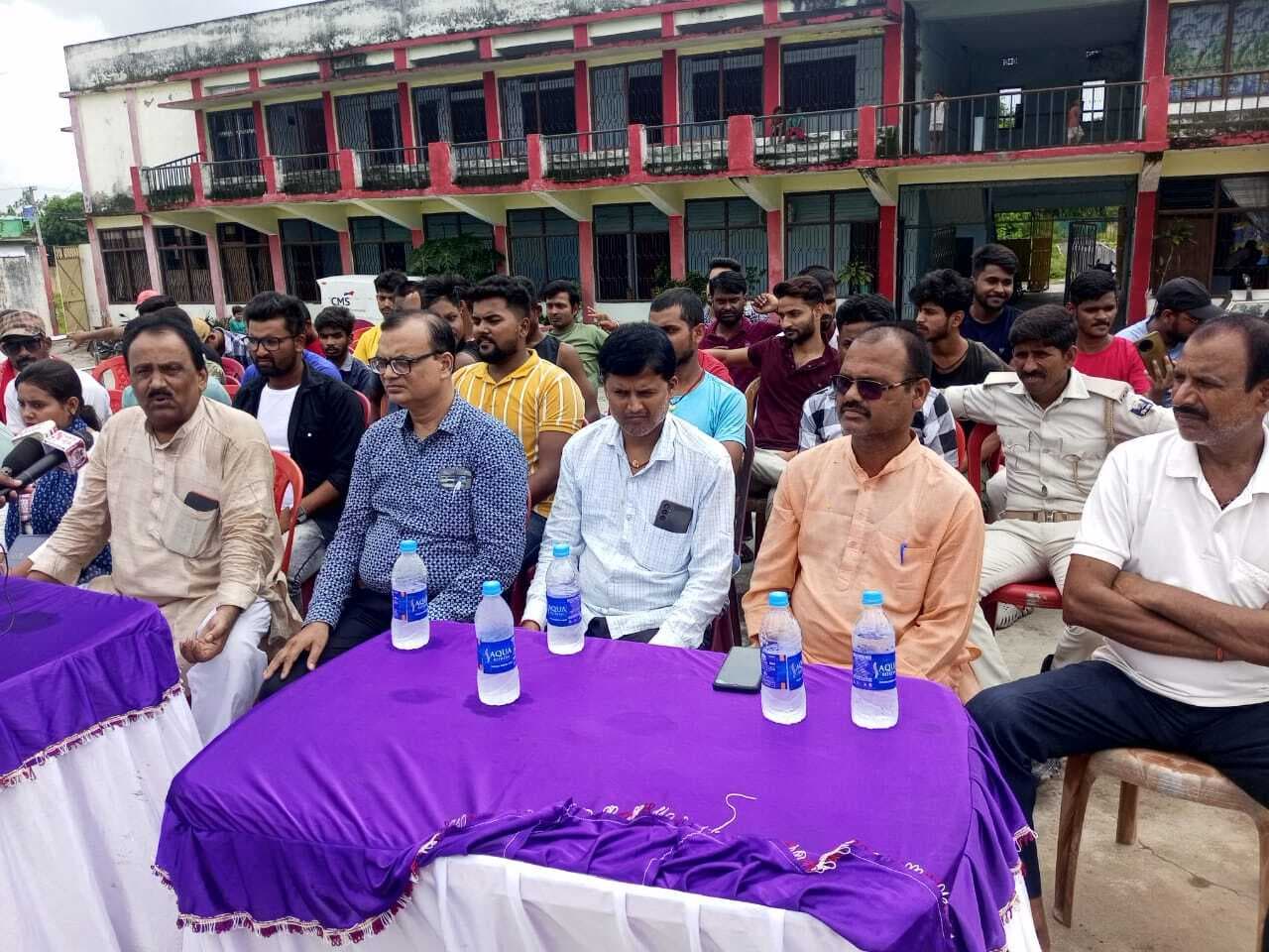 अररिया कॉलेज में एसआर फिजिकल एकेडमी का उद्घाटन