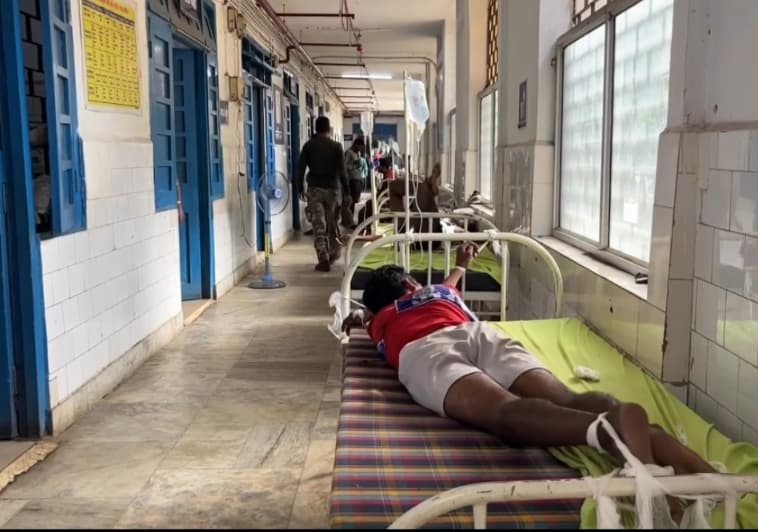 उत्पाद सिपाही भर्ती दौड़ में फिर बिगड़ी 12 की तबीयत