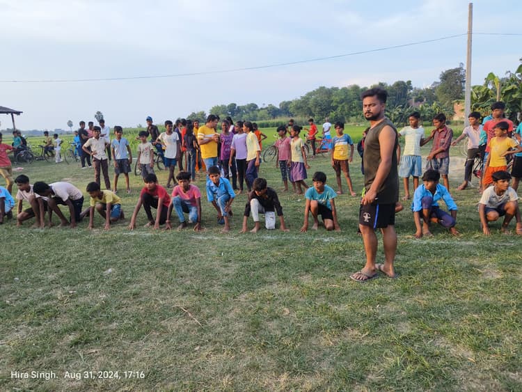Samastipur News:Sports News:खेल प्रतियोगिता में स्कूली बच्चों ने दिखाया दम