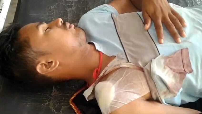 धरहरा अमारी में रविवार की रात मामूली विवाद में चली गोली, पुलिस हिरासत में दो