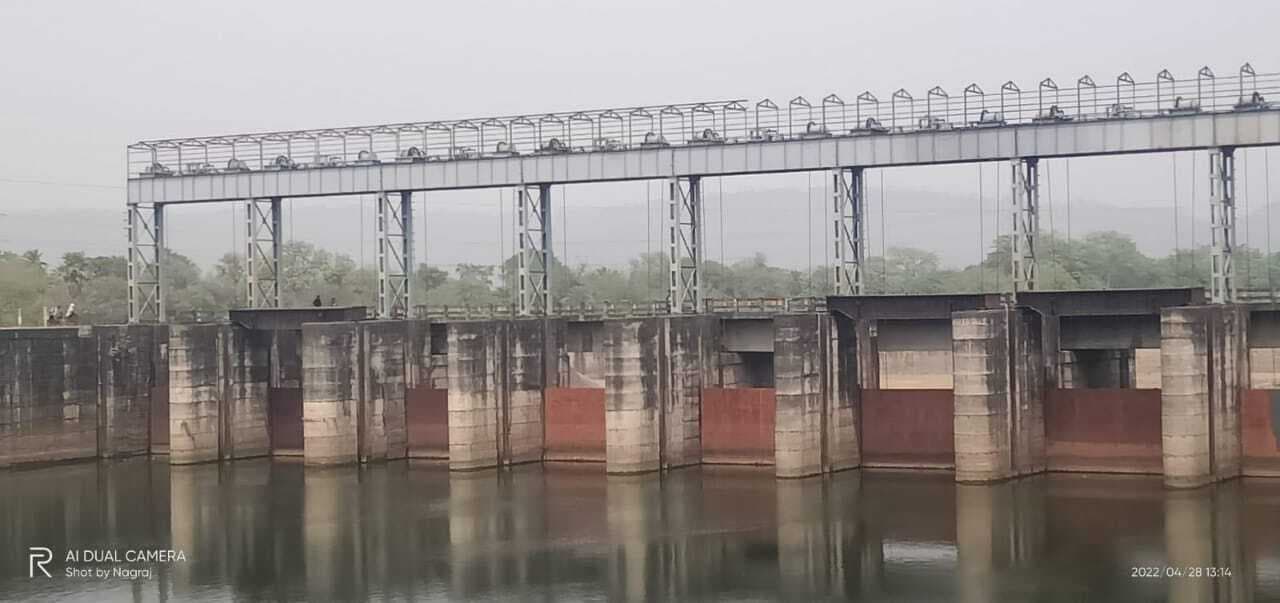 गुमानी बैराज का जलस्तर घटा, पांच दिनों दिनों से जलापूर्ति ठप