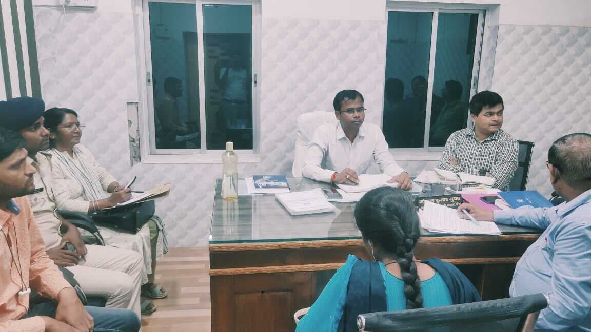 प्रखंड स्तरीय समन्वय समिति की बैठक में कई योजना पर हुई चर्चा