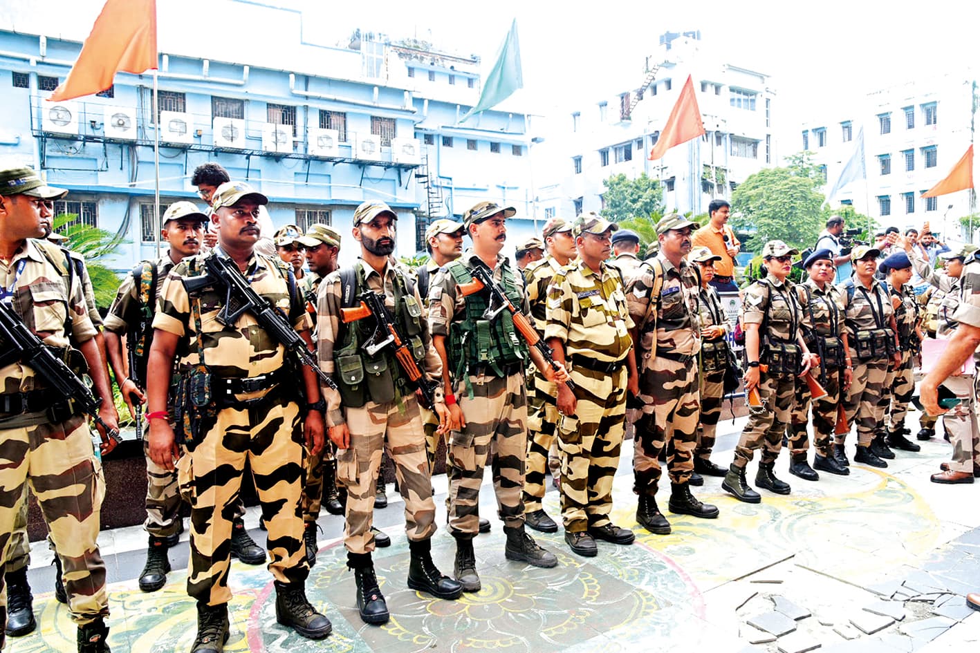 आरजी कर में तैनात सीआइएसएफ जवानों का सहयोग नहीं कर रही राज्य सरकार