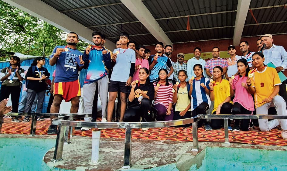 विद्यालय खेल प्रतियोगिताओं में छात्र-छात्राओं ने दिखायी प्रतिभा